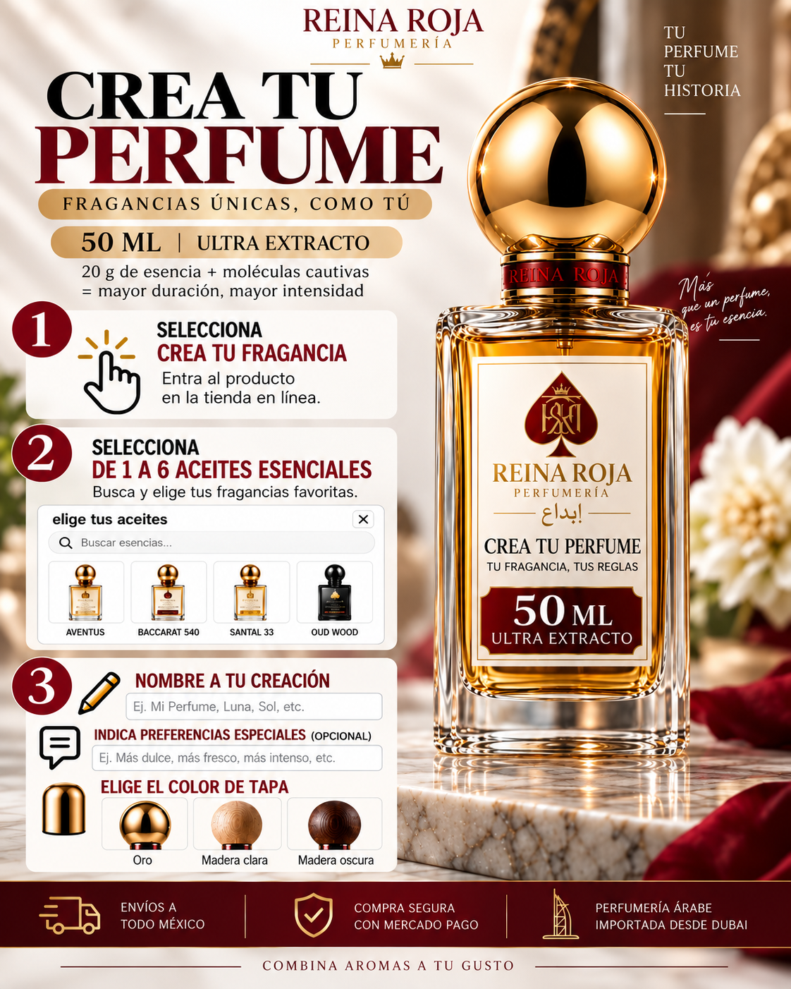 CREA TU PERFUME 50 ML