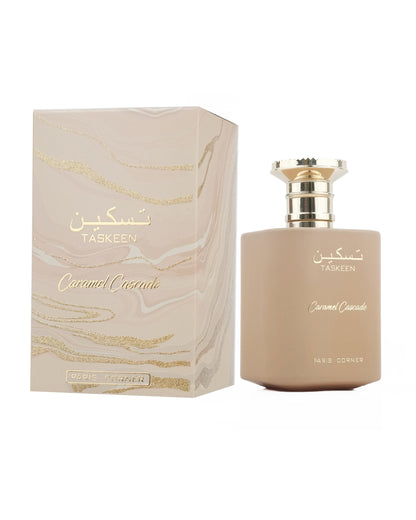Taskeen caramel cascade dupe Bianco Latte - paris Corner