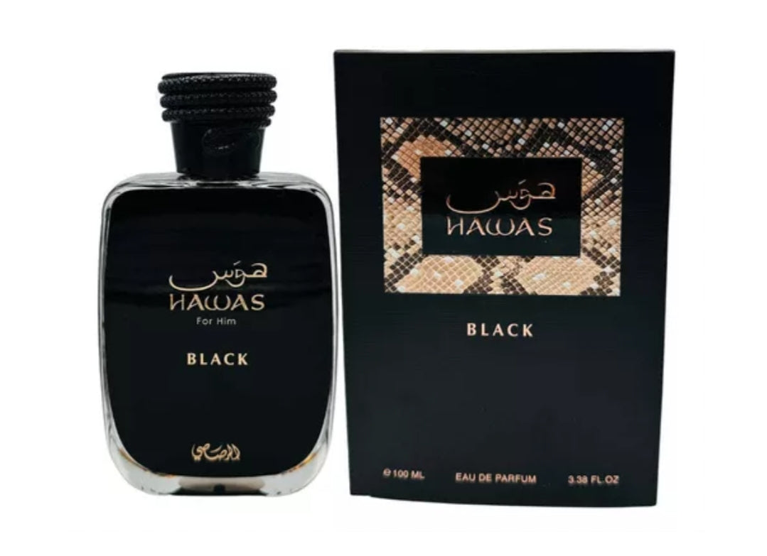 Hawas black dupe de Hacivat nishane edp - Rasasi