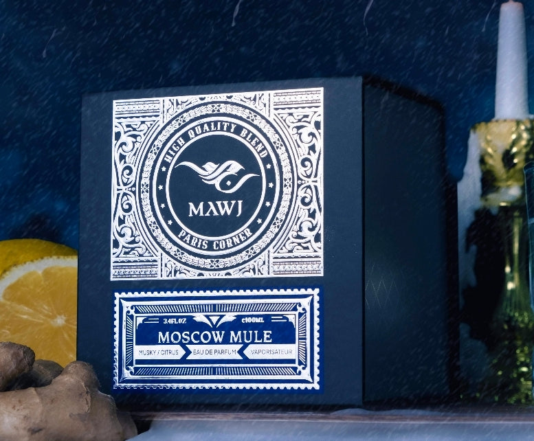 Mawj Moscow Mule dupe Blue Moon Ginger  - Emir Paris Corner